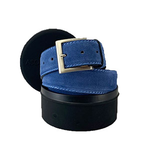 Belt Marcapunto Suede 25 Jeans Genuine Leather